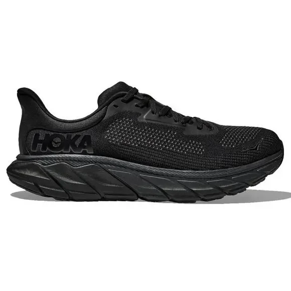 Hoka One One Black Athletic Shoes - Picture 1 of 10